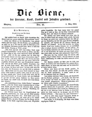 Die Biene (Würzburger Journal) Sonntag 2. März 1834