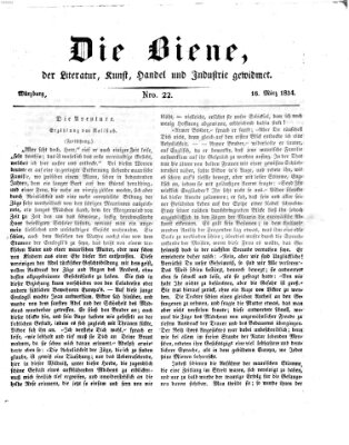 Die Biene (Würzburger Journal) Sonntag 16. März 1834