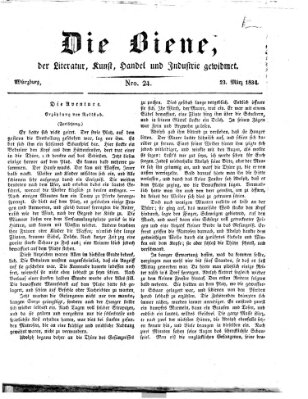 Die Biene (Würzburger Journal) Sonntag 23. März 1834