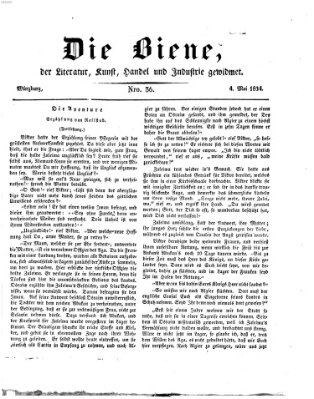 Die Biene (Würzburger Journal) Sonntag 4. Mai 1834