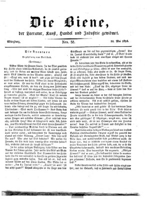 Die Biene (Würzburger Journal) Samstag 10. Mai 1834