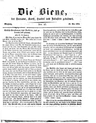 Die Biene (Würzburger Journal) Mittwoch 28. Mai 1834