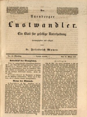 Süddeutsche Blätter für Leben, Wissenschaft und Kunst Dienstag 30. Mai 1837