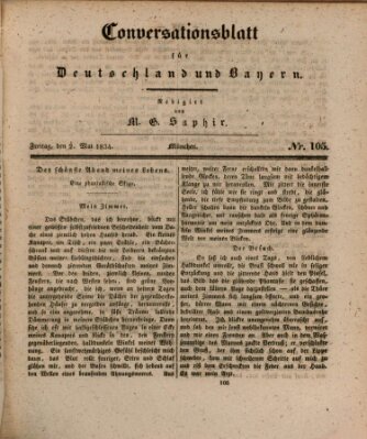 Münchener Conversations-Blatt (Bayer'scher Beobachter) Freitag 2. Mai 1834