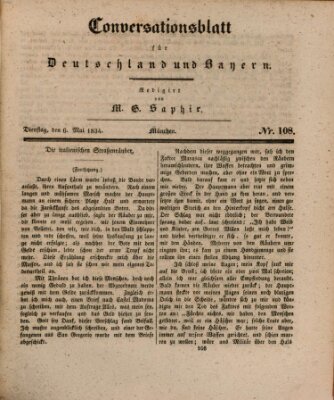 Münchener Conversations-Blatt (Bayer'scher Beobachter) Dienstag 6. Mai 1834