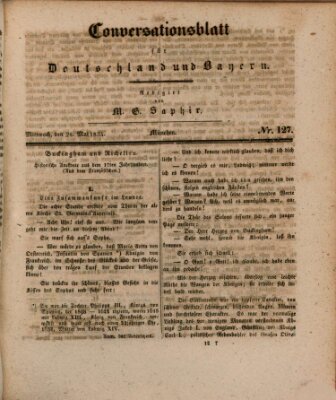 Münchener Conversations-Blatt (Bayer'scher Beobachter) Mittwoch 28. Mai 1834