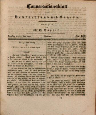 Münchener Conversations-Blatt (Bayer'scher Beobachter) Dienstag 24. Juni 1834