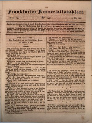 Frankfurter Konversationsblatt (Frankfurter Ober-Post-Amts-Zeitung) Montag 3. Mai 1841