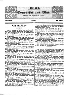 Regensburger Conversations-Blatt (Regensburger Tagblatt) Mittwoch 12. März 1862