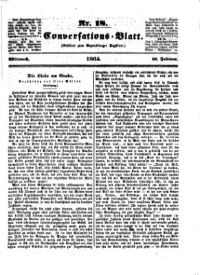 Regensburger Conversations-Blatt (Regensburger Tagblatt) Mittwoch 10. Februar 1864