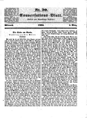 Regensburger Conversations-Blatt (Regensburger Tagblatt) Mittwoch 9. März 1864