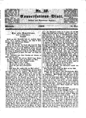 Regensburger Conversations-Blatt (Regensburger Tagblatt) Mittwoch 11. Mai 1864