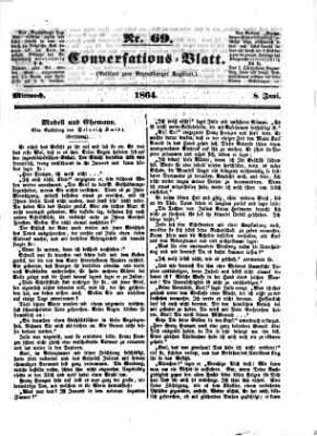 Regensburger Conversations-Blatt (Regensburger Tagblatt) Mittwoch 8. Juni 1864