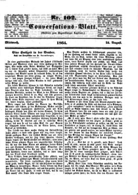 Regensburger Conversations-Blatt (Regensburger Tagblatt) Mittwoch 24. August 1864