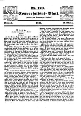 Regensburger Conversations-Blatt (Regensburger Tagblatt) Mittwoch 12. Oktober 1864