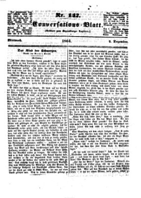 Regensburger Conversations-Blatt (Regensburger Tagblatt) Mittwoch 7. Dezember 1864