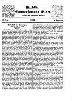 Regensburger Conversations-Blatt (Regensburger Tagblatt) Freitag 9. Dezember 1864