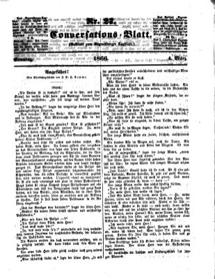 Regensburger Conversations-Blatt (Regensburger Tagblatt) Sonntag 4. März 1866