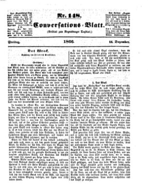 Regensburger Conversations-Blatt (Regensburger Tagblatt) Freitag 14. Dezember 1866