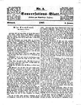 Regensburger Conversations-Blatt (Regensburger Tagblatt) Mittwoch 2. Januar 1867