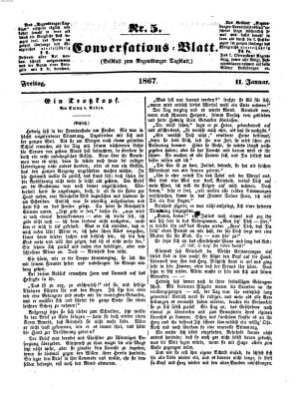 Regensburger Conversations-Blatt (Regensburger Tagblatt) Freitag 11. Januar 1867