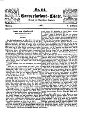 Regensburger Conversations-Blatt (Regensburger Tagblatt) Freitag 1. Februar 1867