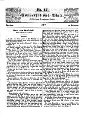 Regensburger Conversations-Blatt (Regensburger Tagblatt) Freitag 8. Februar 1867