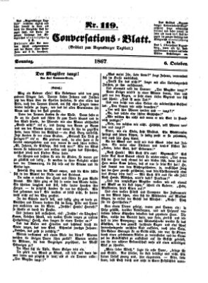 Regensburger Conversations-Blatt (Regensburger Tagblatt) Sonntag 6. Oktober 1867