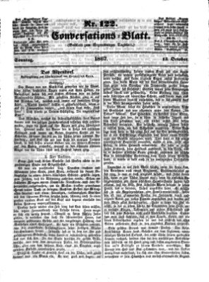 Regensburger Conversations-Blatt (Regensburger Tagblatt) Sonntag 13. Oktober 1867