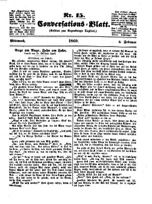 Regensburger Conversations-Blatt (Regensburger Tagblatt) Mittwoch 3. Februar 1869