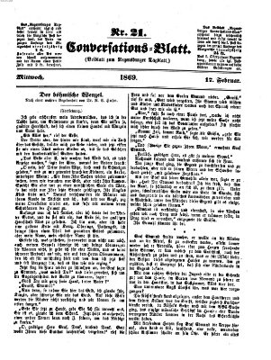 Regensburger Conversations-Blatt (Regensburger Tagblatt) Mittwoch 17. Februar 1869