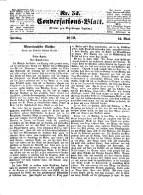 Regensburger Conversations-Blatt (Regensburger Tagblatt) Freitag 14. Mai 1869