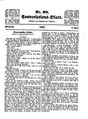 Regensburger Conversations-Blatt (Regensburger Tagblatt) Mittwoch 9. Juni 1869