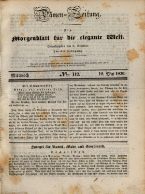 Damen-Zeitung Mittwoch 12. Mai 1830