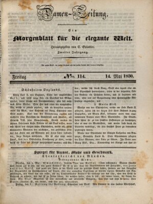 Damen-Zeitung Freitag 14. Mai 1830