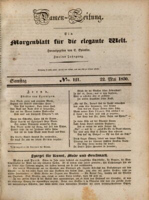 Damen-Zeitung Samstag 22. Mai 1830