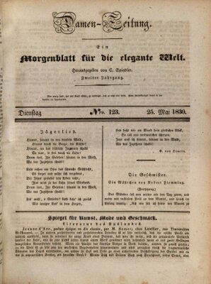 Damen-Zeitung Dienstag 25. Mai 1830