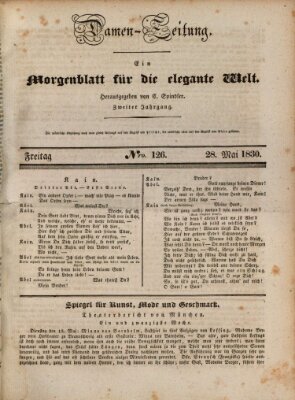 Damen-Zeitung Freitag 28. Mai 1830