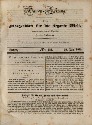 Damen-Zeitung Montag 28. Juni 1830