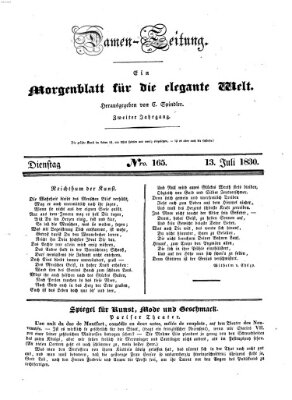 Damen-Zeitung Dienstag 13. Juli 1830