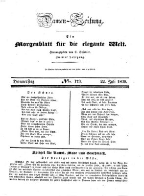 Damen-Zeitung Donnerstag 22. Juli 1830