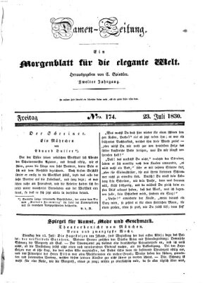 Damen-Zeitung Freitag 23. Juli 1830