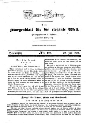 Damen-Zeitung Donnerstag 29. Juli 1830