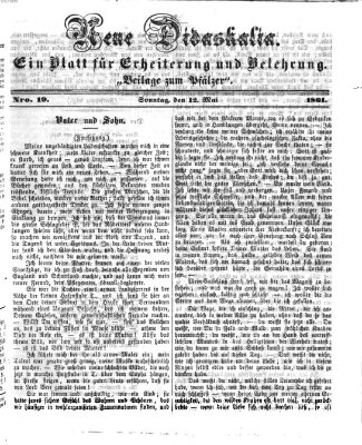 Neue Didaskalia (Pfälzer) Sonntag 12. Mai 1861