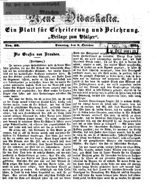 Neue Didaskalia (Pfälzer) Sonntag 6. Oktober 1861