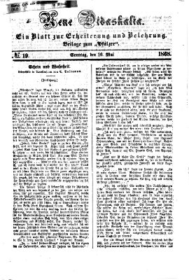 Neue Didaskalia (Pfälzer) Sonntag 10. Mai 1868