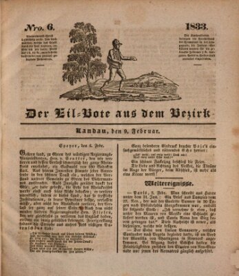 Der Eil-Bote aus dem Bezirk (Der Eilbote) Samstag 9. Februar 1833