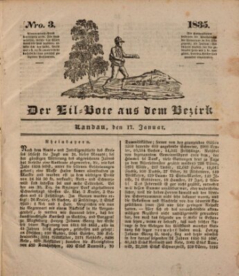 Der Eil-Bote aus dem Bezirk (Der Eilbote) Samstag 17. Januar 1835