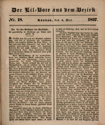 Der Eil-Bote aus dem Bezirk (Der Eilbote) Samstag 6. Mai 1837