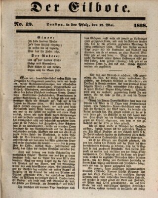 Der Eilbote Samstag 12. Mai 1838